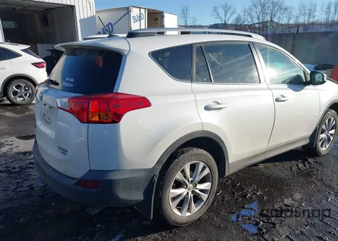 2014 Toyota Rav4 Limited из США, поврежденный, VIN 2T3DFREV4EW161317